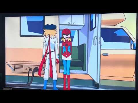Spider-Man Parody in Yatterman (2008)