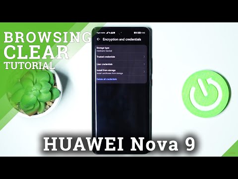 How to Clear Credentials on HUAWEI Nova 9 – Remove Certificates