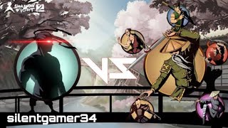 shadow fight 2 (intruder act) hermit and bodyguards full fight gameplay