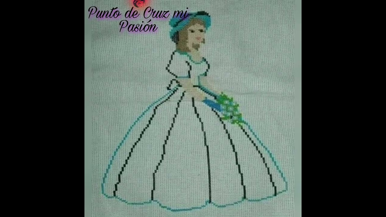 Punto de cruz xv años