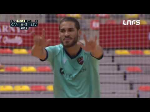 Gol Esteban (0-4) Jimbee Cartagena - Levante UD FS. Play Off, 1/4, J1. LNFS