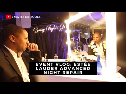 come with me to the Estée Lauder Advanced Night Repair Event