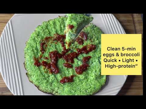 I Eat This Broccoli & Egg Omelette for Energy | Easy High-Protein Breakfast in 5 minutes