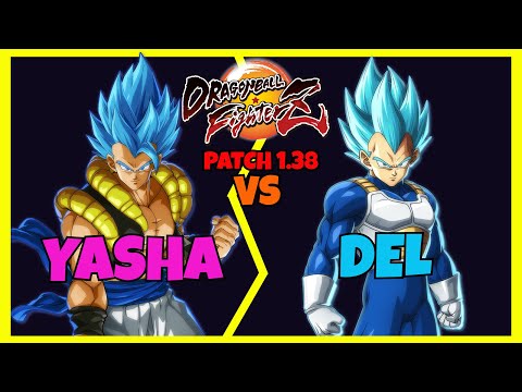 DBFZ - YASHA vs DEL matches (Fusion Bros, Android 17 vs Blue Vegeta, Beerus, SSJ Goku)