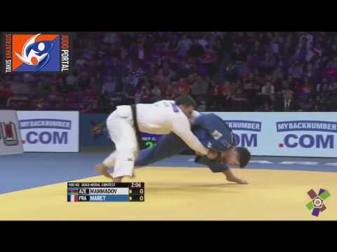 European Judo Championships Warsaw 2017 Final -100kg MAMMADOV Elkhan (AZE) vs. MARET Cyrille (FRA)
