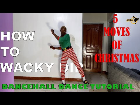 HOW TO DANCE DANCEHALL |DANCEHALL MOVES YOU MUST KNOW  |WACKY DIP DANCE TUTORIAL