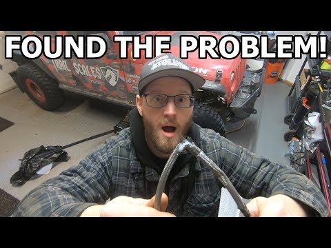 Jeep Wrangler Off Road Brake Line Upgrade + Teraflex Anchors