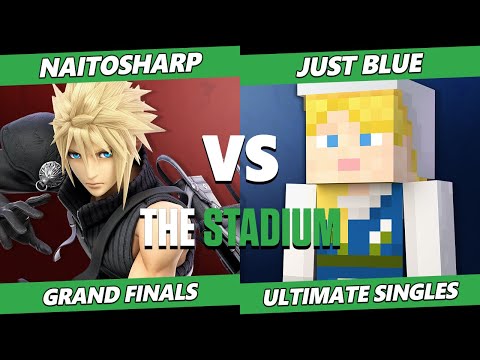 The Stadium 2 GRAND FINALS - Naitosharp (Cloud) Vs. Just Blue (Steve) SSBU Ultimate Tournament
