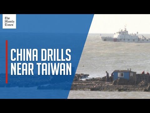 China fires rockets in military drills in Taiwan Strait