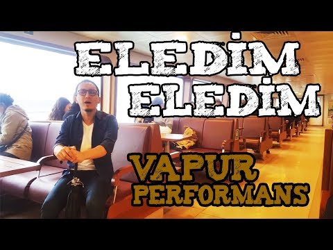 Emin Karadayı - Eledim Eledim ( Vapur Performans)