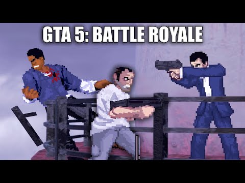 GTA 5 Battle Royale! Franklin vs Michael vs Trevor Phillips!