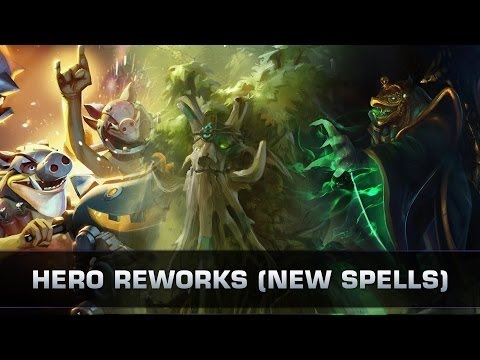 Dota 2 Hero Reworks (New Spells) 7.00 Patch