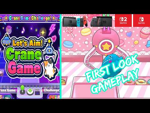 Let's Aim! Crane Game – Nintendo Switch / Switch 2 Gameplay