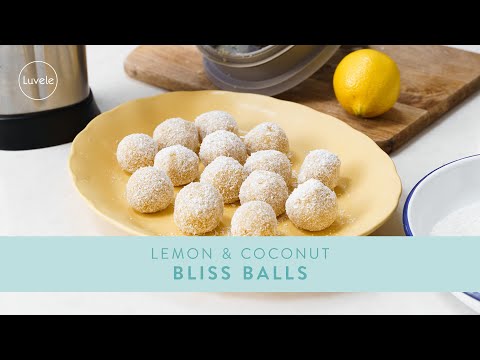 Lemon Coconut Bliss Balls