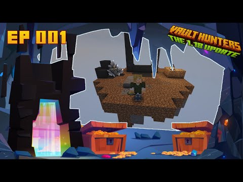 SKY VAULTS EP1: Getting Started! - Vault Hunters 1.18 (Modded Minecraft)