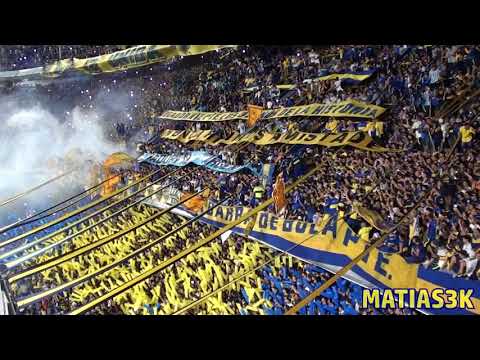 "Boca Palmeiras Lib18 / Recibimiento" Barra: La 12 &bull; Club: Boca Juniors