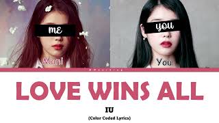 Download lagu IU - Love Wins All (Sing With Me) [Karaoke] mp3