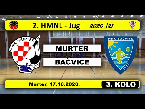 2. HMNL Jug, 3. KOLO: MURTER - BAČVICE  14:1, 17.10.20120