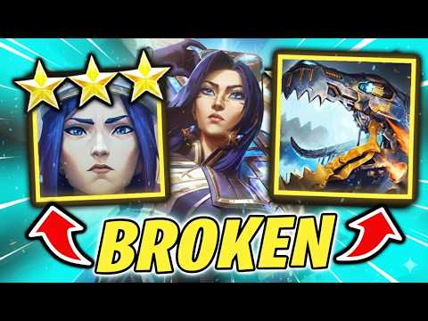 MOST BROKEN CAITLYN 3 & T-HEX Comp in TFT RANKED! - Set 16 Meta | TFT 16.5 | Teamfight Tactics Guide
