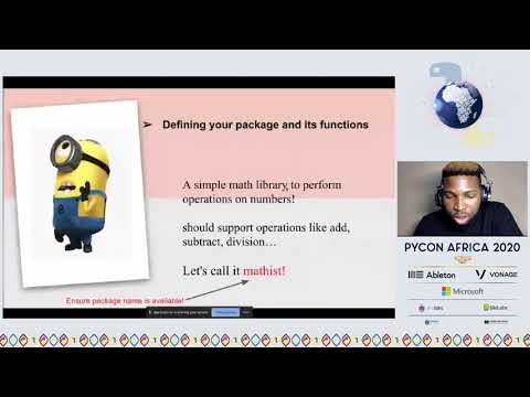 Rising Odegua - Building your First Open Source Python Library || PyCon Africa 2020