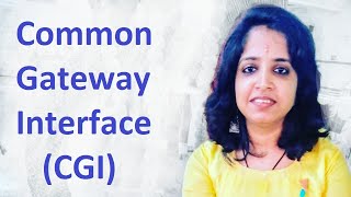 Common Gateway Interface( CGI)