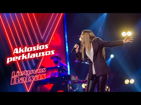Sigita Padvariškytė - Tell Me You Love Me  | Blind Auditions | The Voice of Lithuania S8