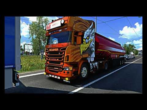 ETS2 SCANIA R480 CUSTOM TUNING V8 TURBO SOUND 1.40