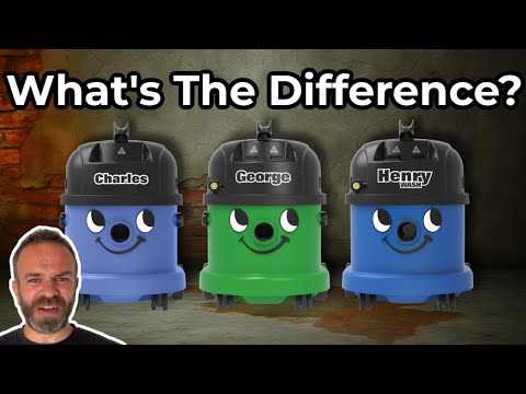 What’s the Difference Between Numatic George, Charles & Henry Wash?