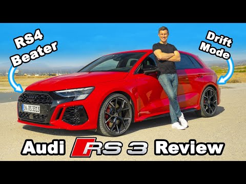 New Audi RS3 review - its 0-60mph & 1/4 mile will blow your mind!