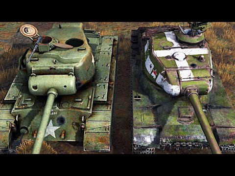 Pershing T26E1 vs IS-2 M1945 - 30vs30 - Tanks Simulation - Goh