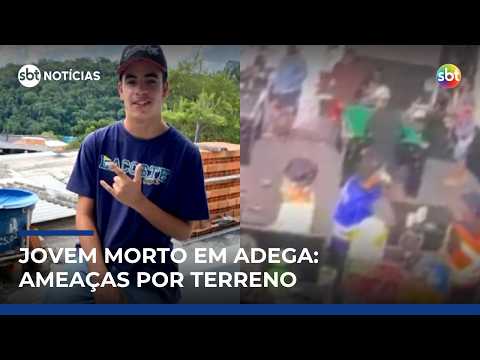 Disputa por terreno pode ter motivado execução de jovem de 18 anos em adega | #SBTNotícias