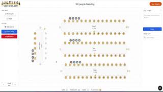 How to Create a Seating Chart for 100 Guests in Under 5 Minutes