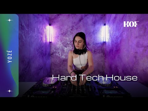 Hard Tech House Mix with YOZÉ | Live in Utero #59