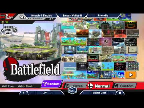 Smash Valley II Wii U Singles Pools - Leo vs Master Chef