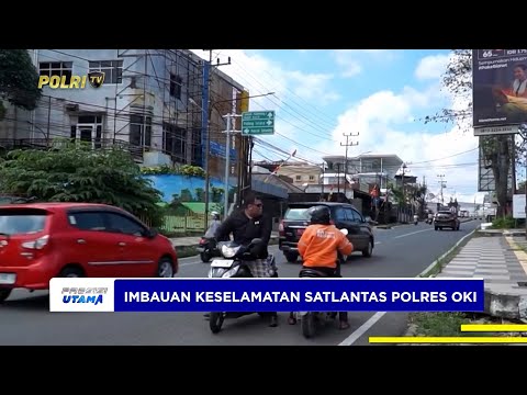 SATLANTAS POLRES OKI SOSIALISASI PENTINGNYA KESELAMATAN BAGI PENGENDARA