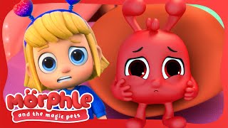 Oh no, Morphle got the hiccups | Morphle and the Magic Pets | Available on Disney+ and Disney Jr