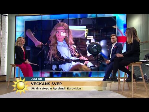 Malin Collin: ”Eurovision går i taket” - Nyhetsmorgon (TV4)