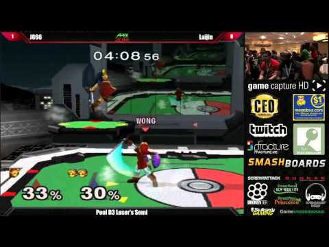Apex 2014 Melee - Pool D3 - J666 (Link) vs Laijin (Young Link)