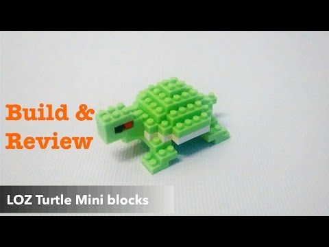 Lego mini blocks from LOZ - Turtle