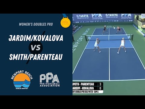 Simone Jardim/ Lucy Kovalova vs Callie Smith/ Catherine Parenteau -PPA Newport -Women's Gold Medal