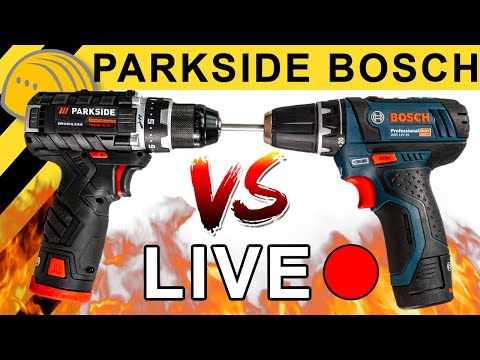 12V PARKSIDE SCHLÄGT BOSCH? LIVE DUELL! | WERKZEUG NEWS LIVE #09
