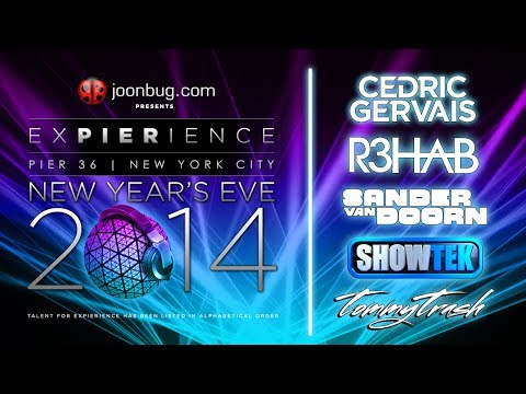#exPIERience NYE 2014 with Cedric Gervais, R3hab, Sander van Doorn, Showtek, Tommy Trash