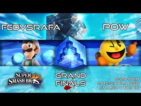 F/Extra SSB: FedVsRafa (Luigi) vs Pow (Pacman) - SSB4 Singles Grand Finals