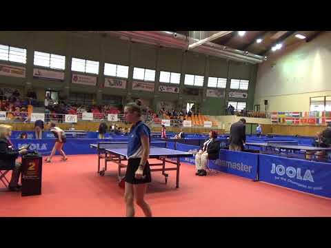 2019 ITTF CZECH CADET OPEN:STULLEROVA Eliska - WHITTON Lara WAL6