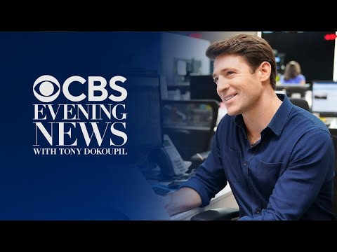 Tony Dokoupil hits the road with "CBS Evening News"