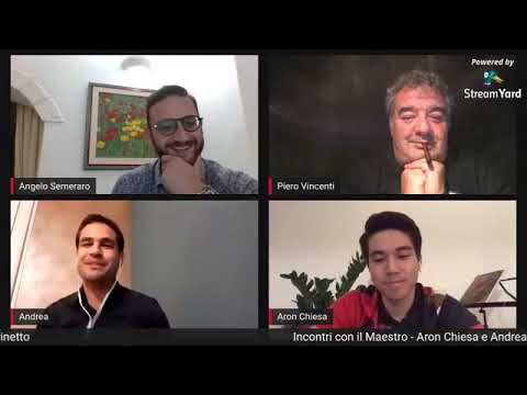 INCONTRI CON IL MAESTRO-2: Aron CHIESA e Andrea FALLICO - ClarinetOnline 20 ottobre 2020