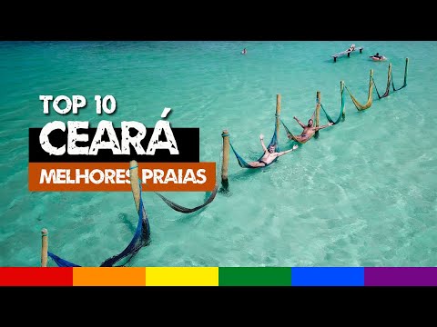 Top 10 Melhores PRAIAS DO CEARÁ: Fortaleza, Jericoacoara, Canoa Quebrada