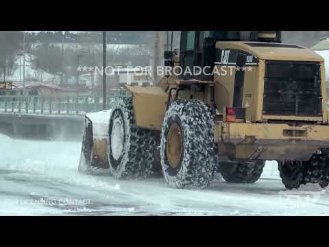03-14-19 Rapid City, SD - Vehicles Stuck Blizzard Drifts Heavy Duty Snow Removal and Timelapse