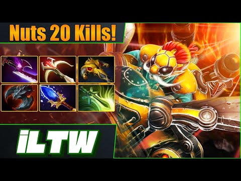 iLTW Gyrocopter Carry 💪 Legendary 20 Kills! Dota 2 DotaPulse Highlight Gameplay