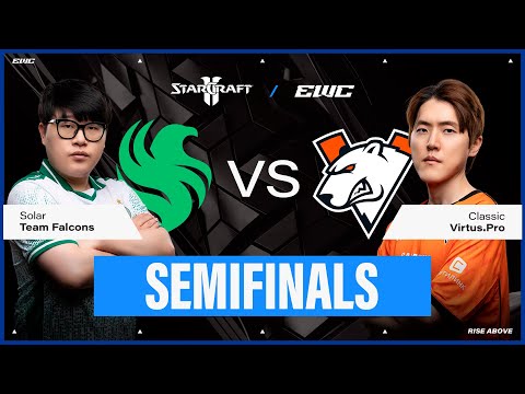 Solar vs Classic | StarCraft II at EWC 25 - Day 4 - Semifinal